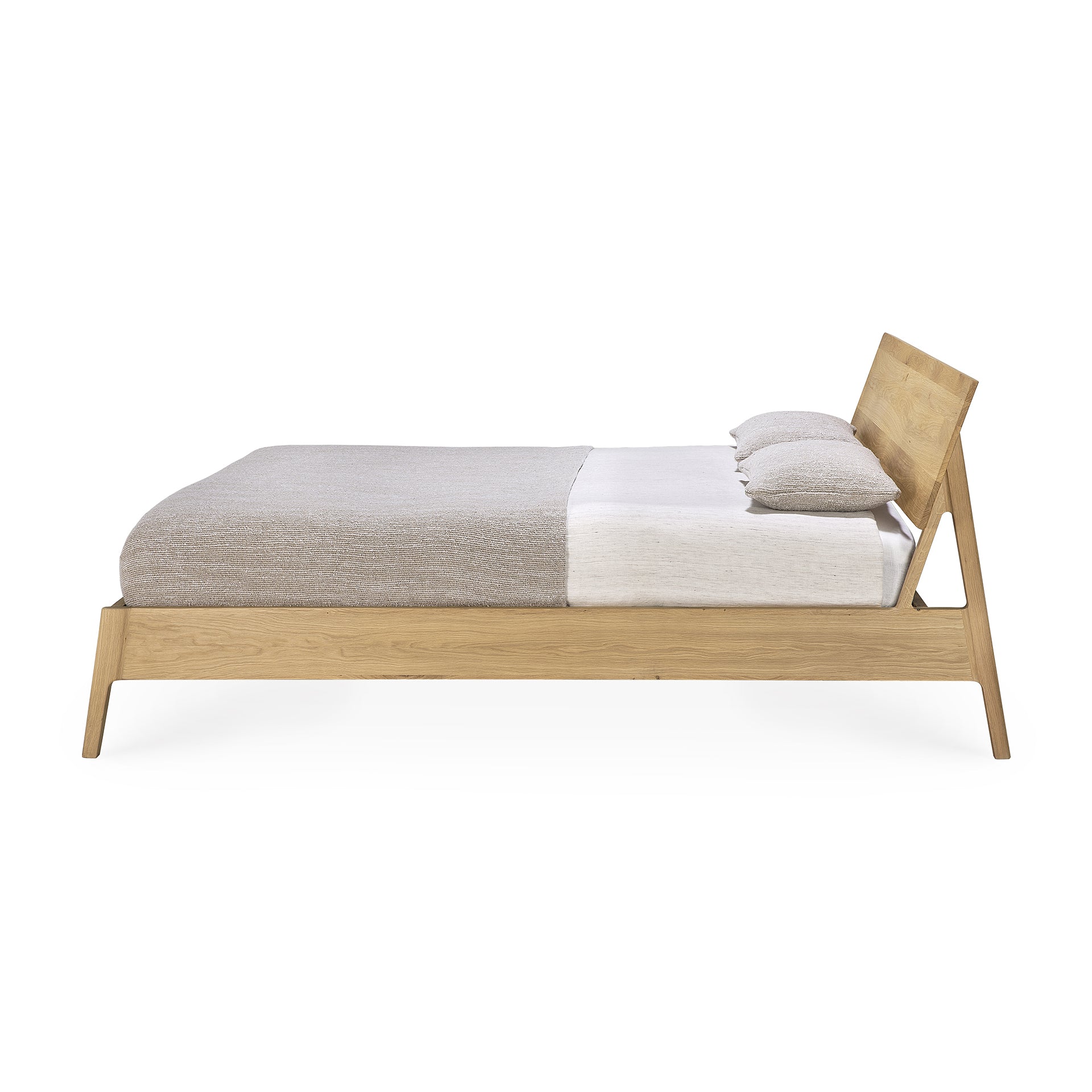 Air Solid Oak Bed, King - Image 4