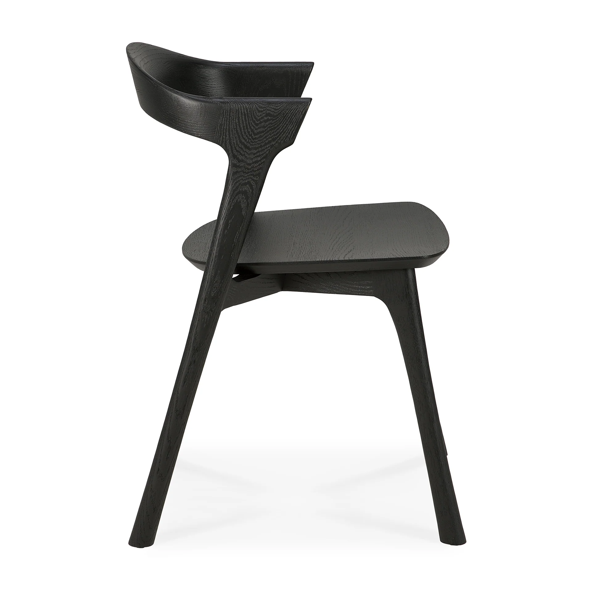 Bok Solid Black Oak Dining Chair - Image 6