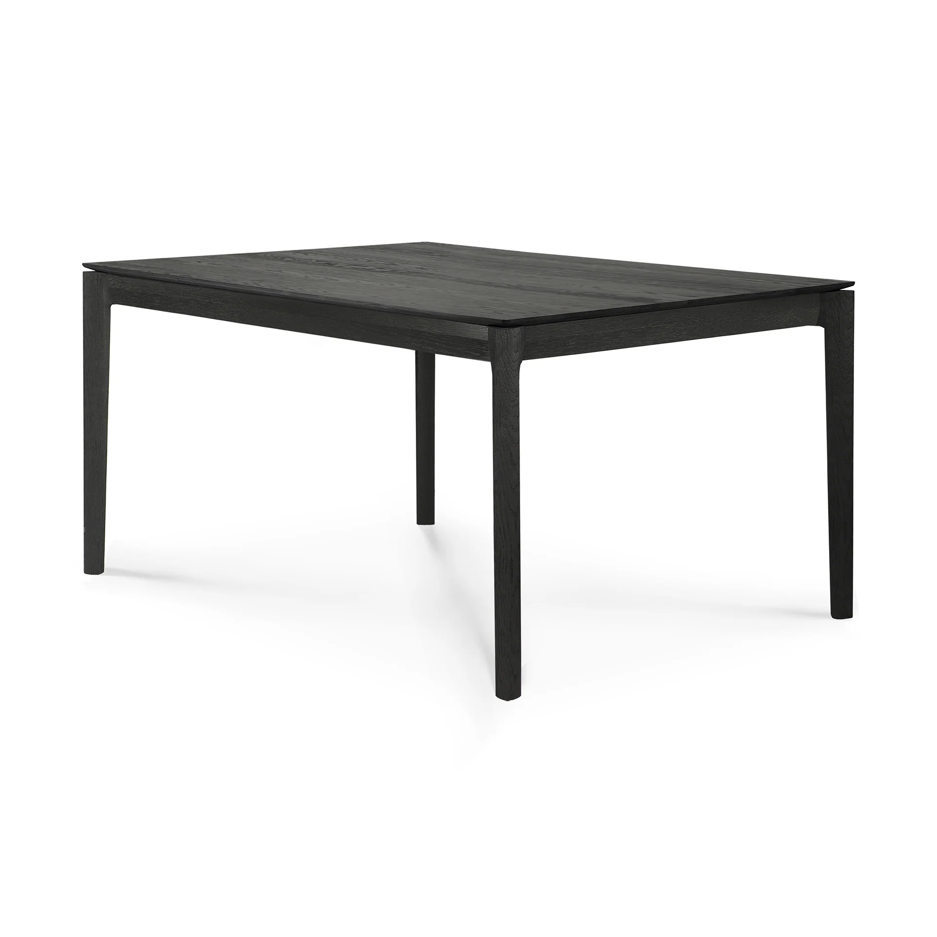 Bok Solid Black Oak Dining Table, 63" - Image 3