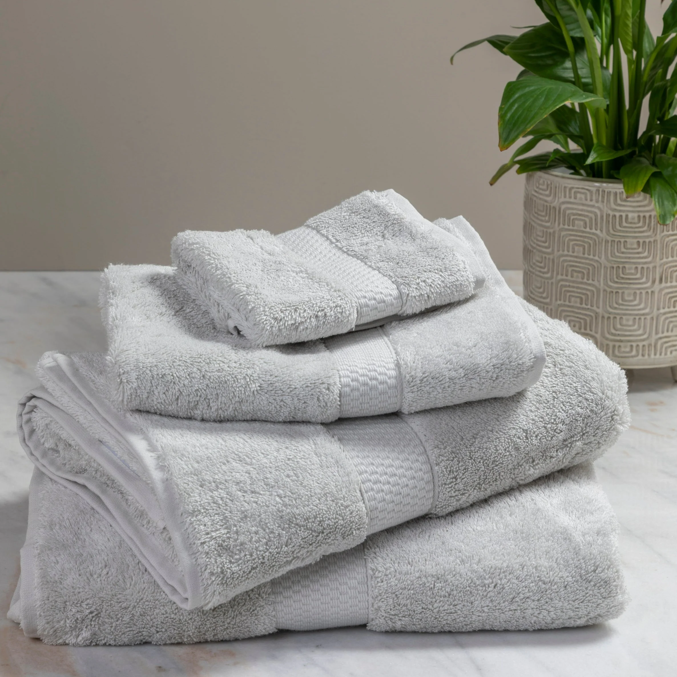 City Bath Towel, Pearl