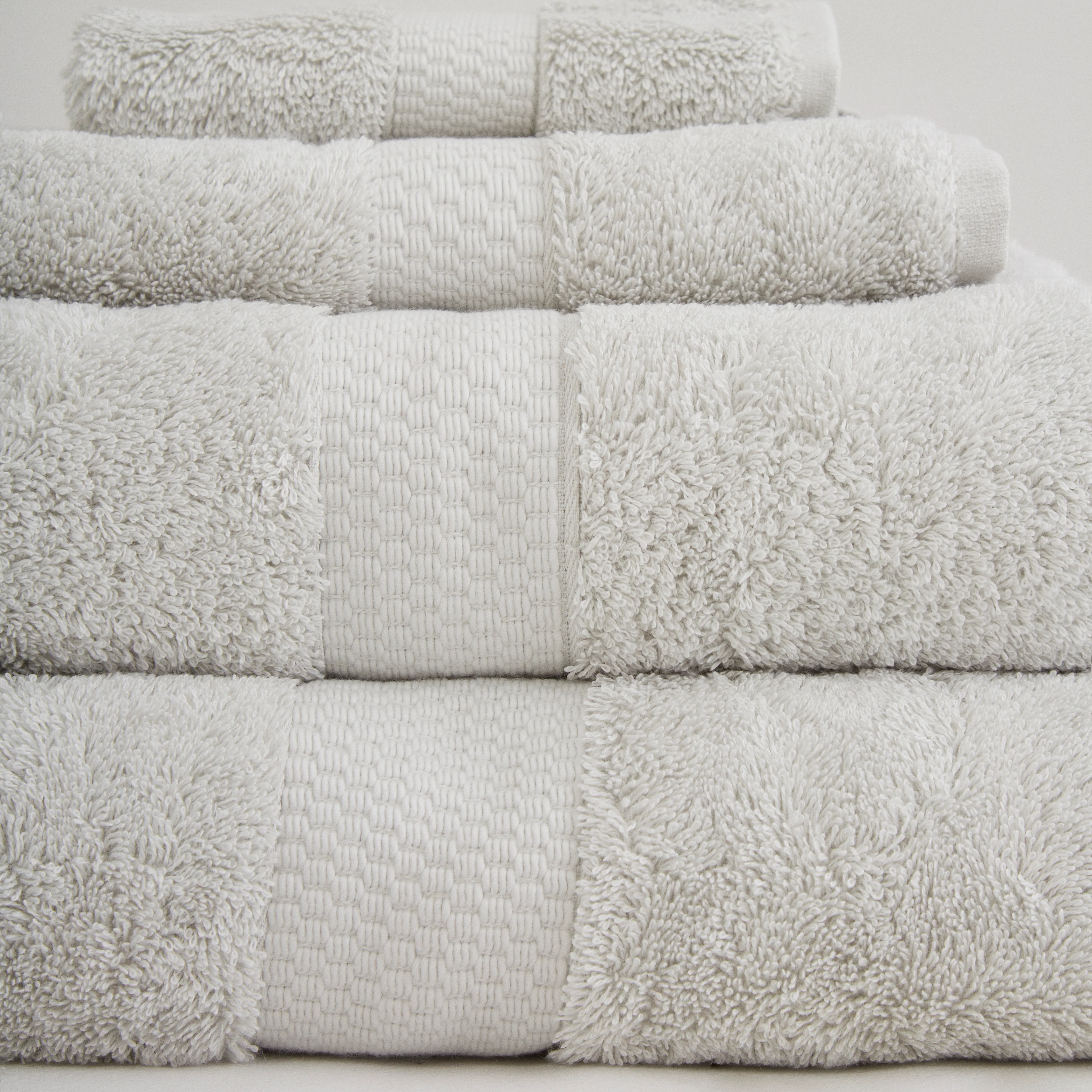 City Bath Towel, Pearl - Image 6
