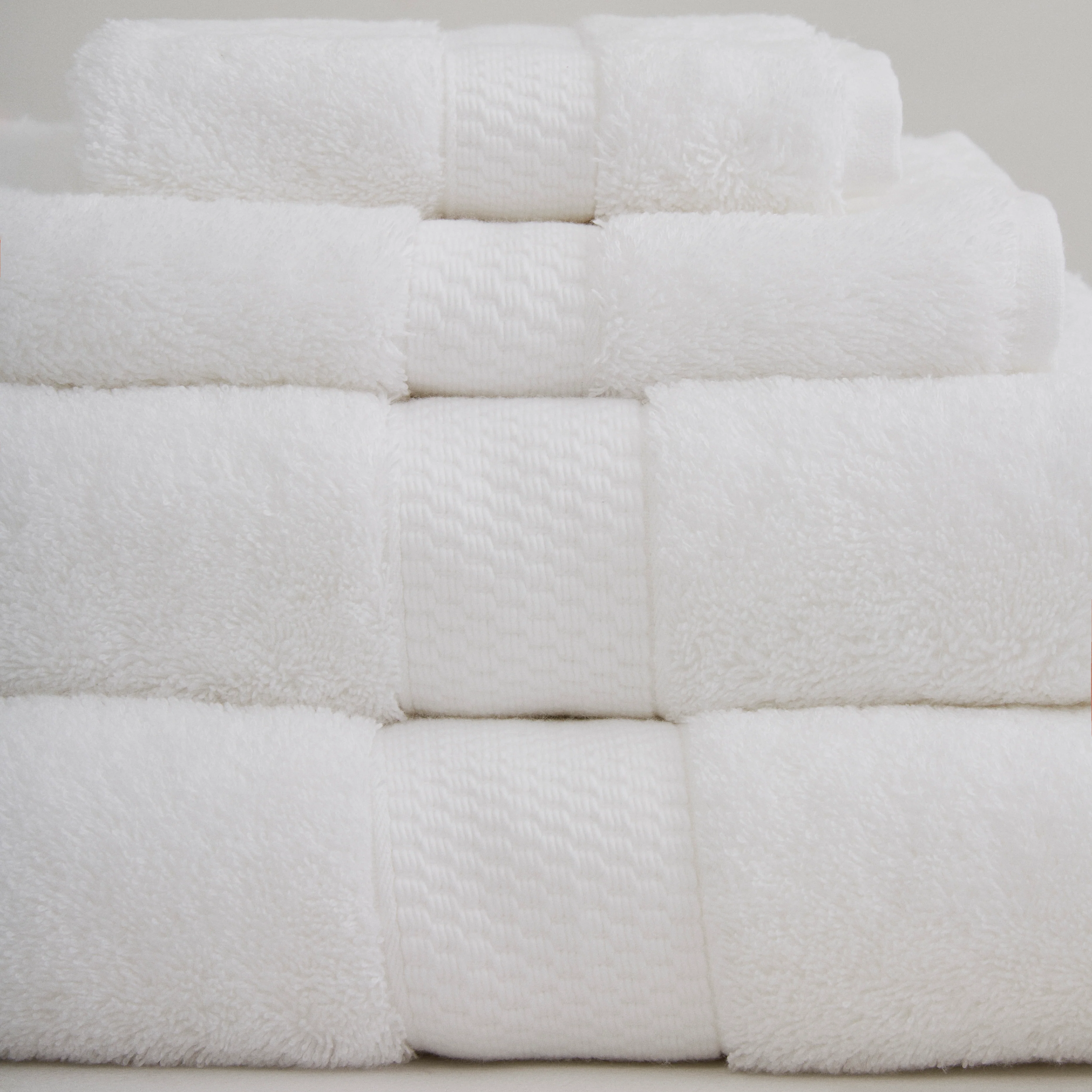 City Hand Towel, White - Image 6