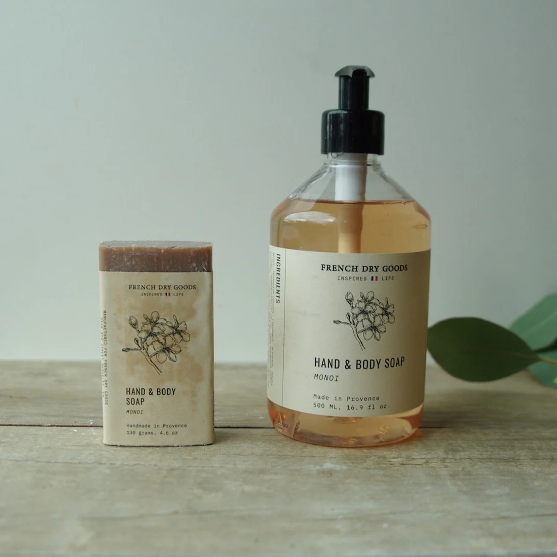 FDG Liquid Hand & Body Soap--Monoi (500 ML) - Image 3