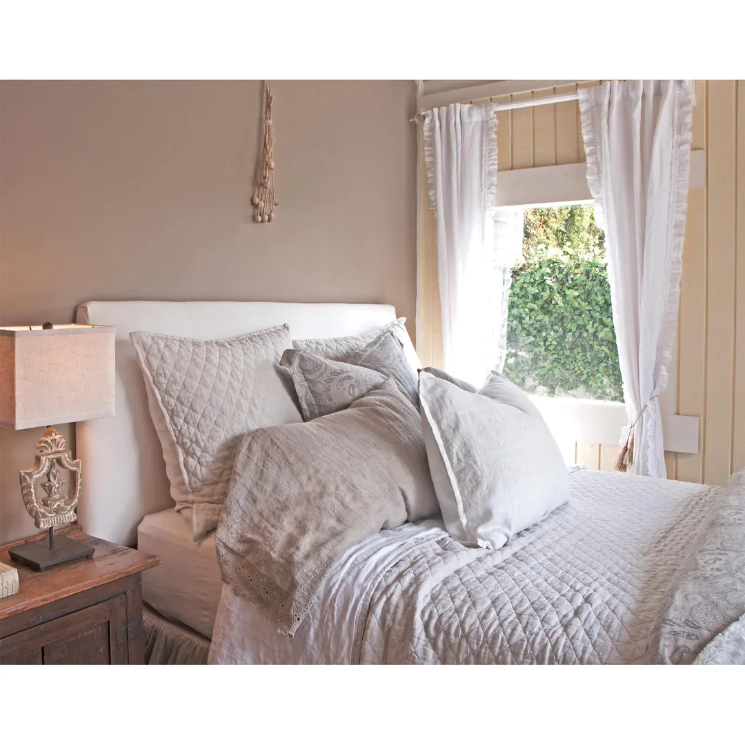 Hampton Big Pillow, Flax - Image 6