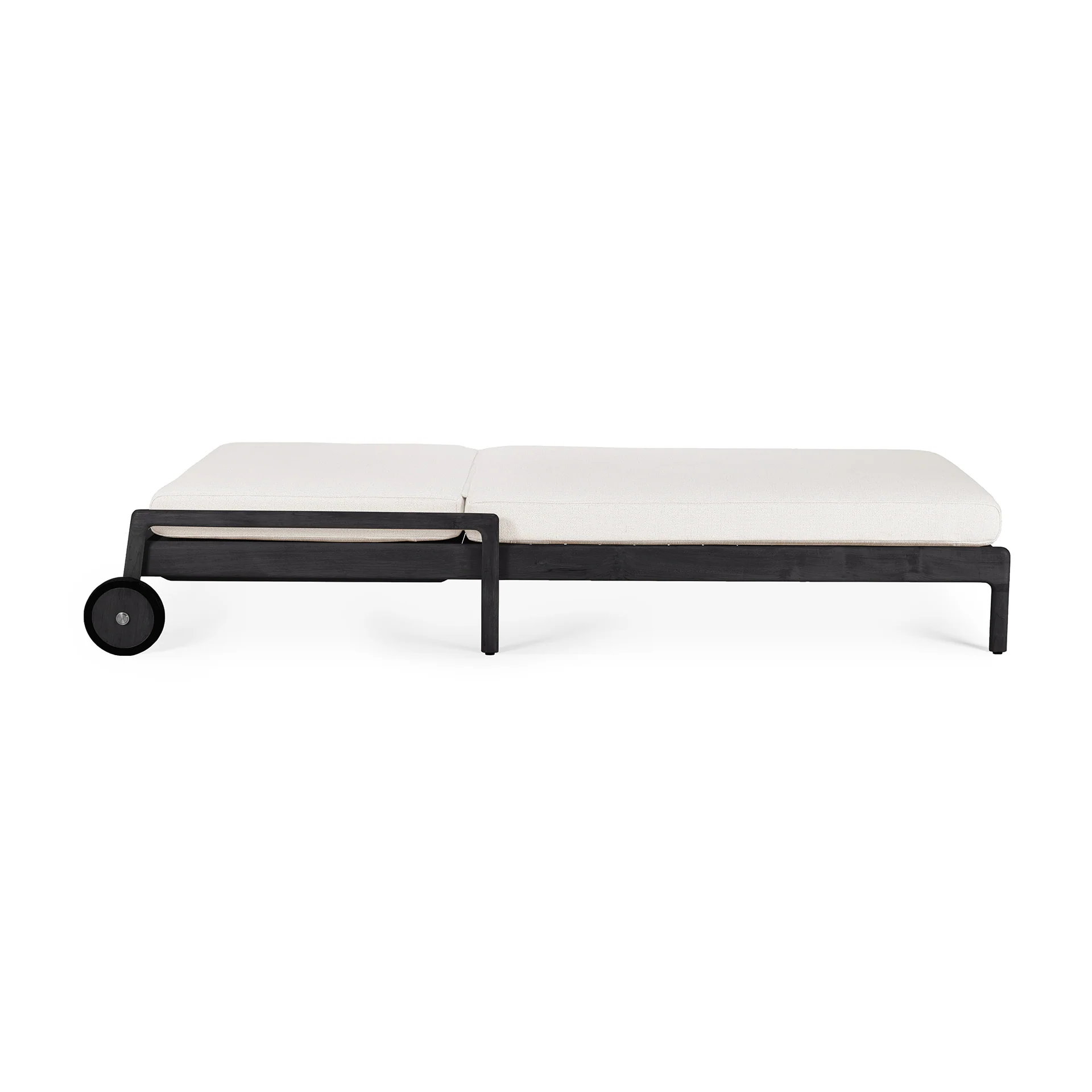 Jack Outdoor Adjustable Lounger Cushion, Off White Fabric - Image 19