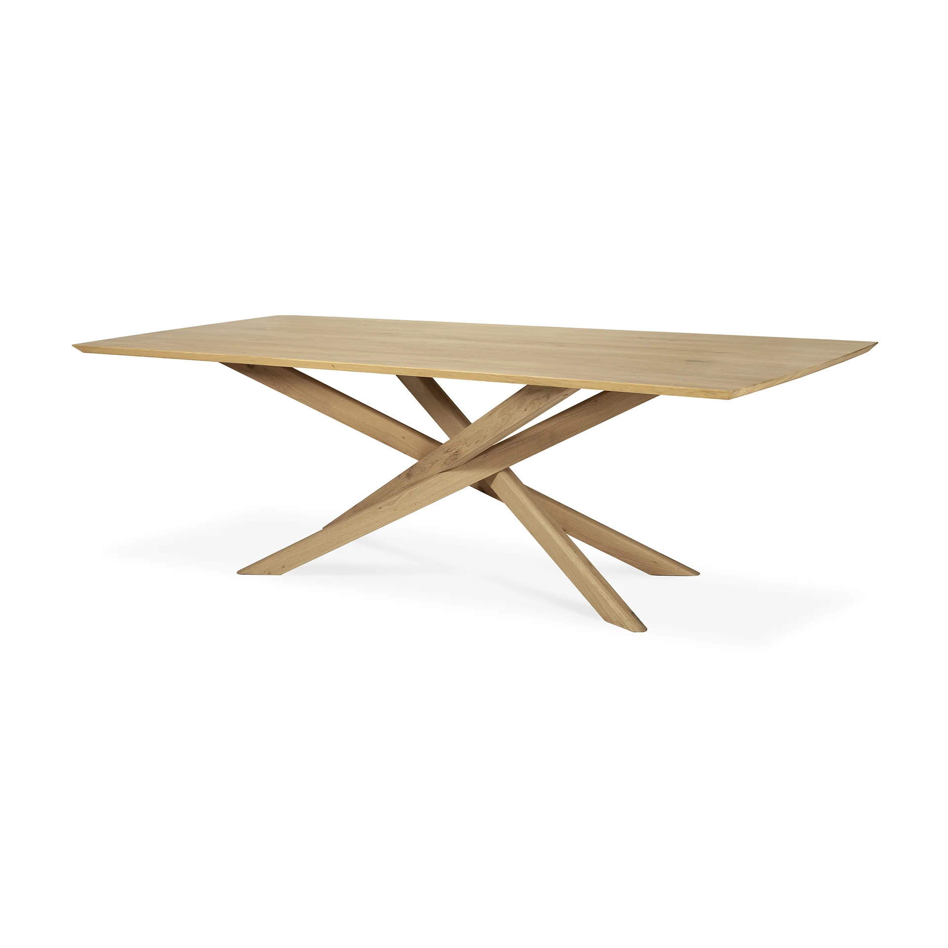 Mikado Solid Oak Rectangular Dining Table, 110.5" - Image 5