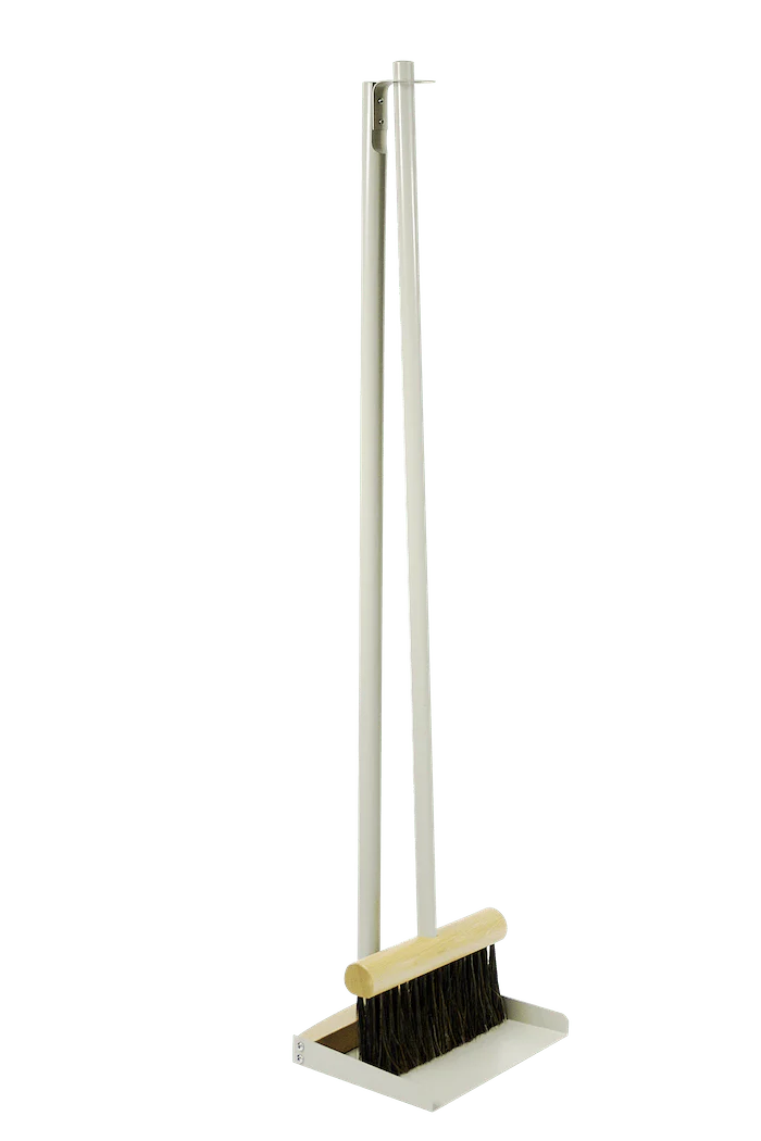 Andree Jardin "Mr & Mrs Clynk" Large Complete Dustpan & Hand Brush Gray - Image 3