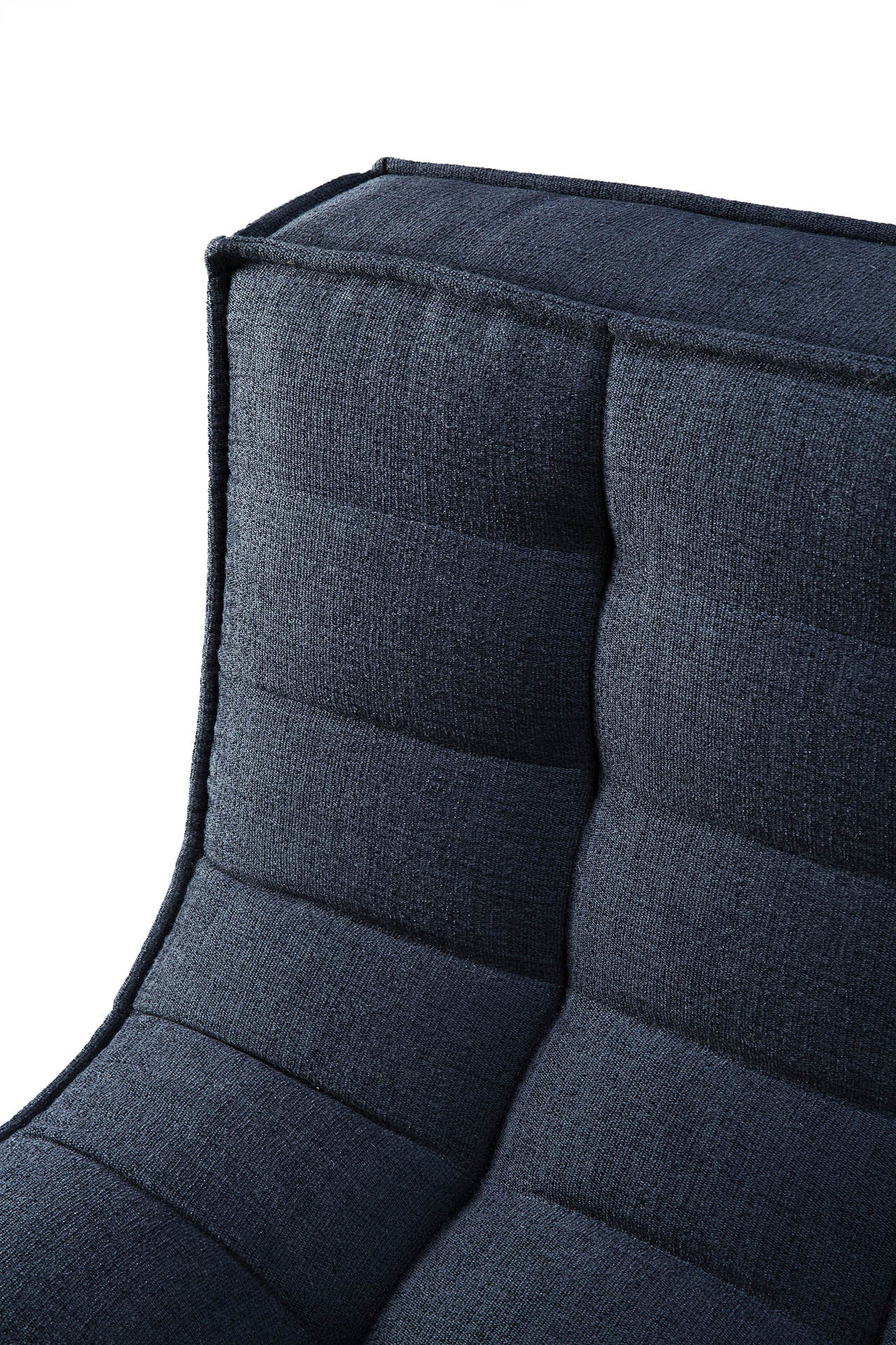 N701 3 Seater Eco Fabric Sofa, Graphite - Image 6