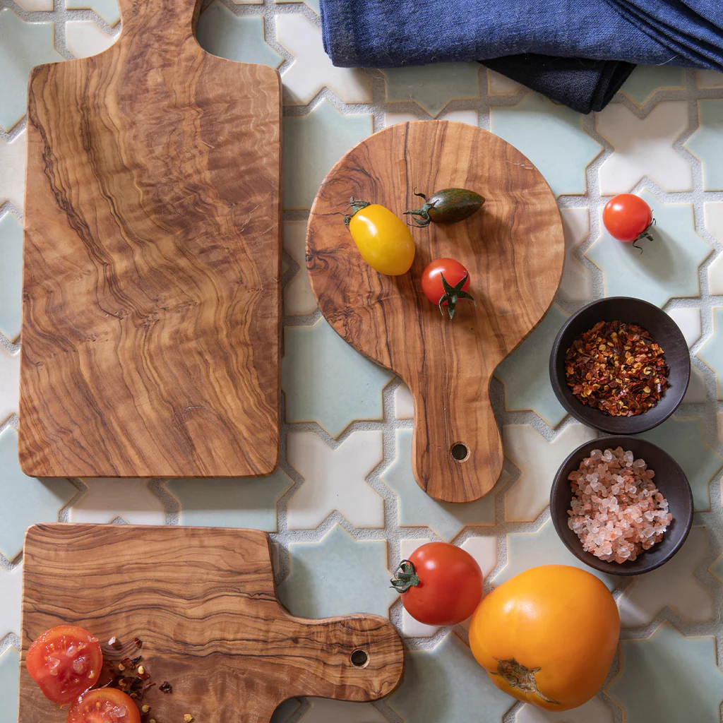 Mini Rectangular Olive Wood Board - Image 3