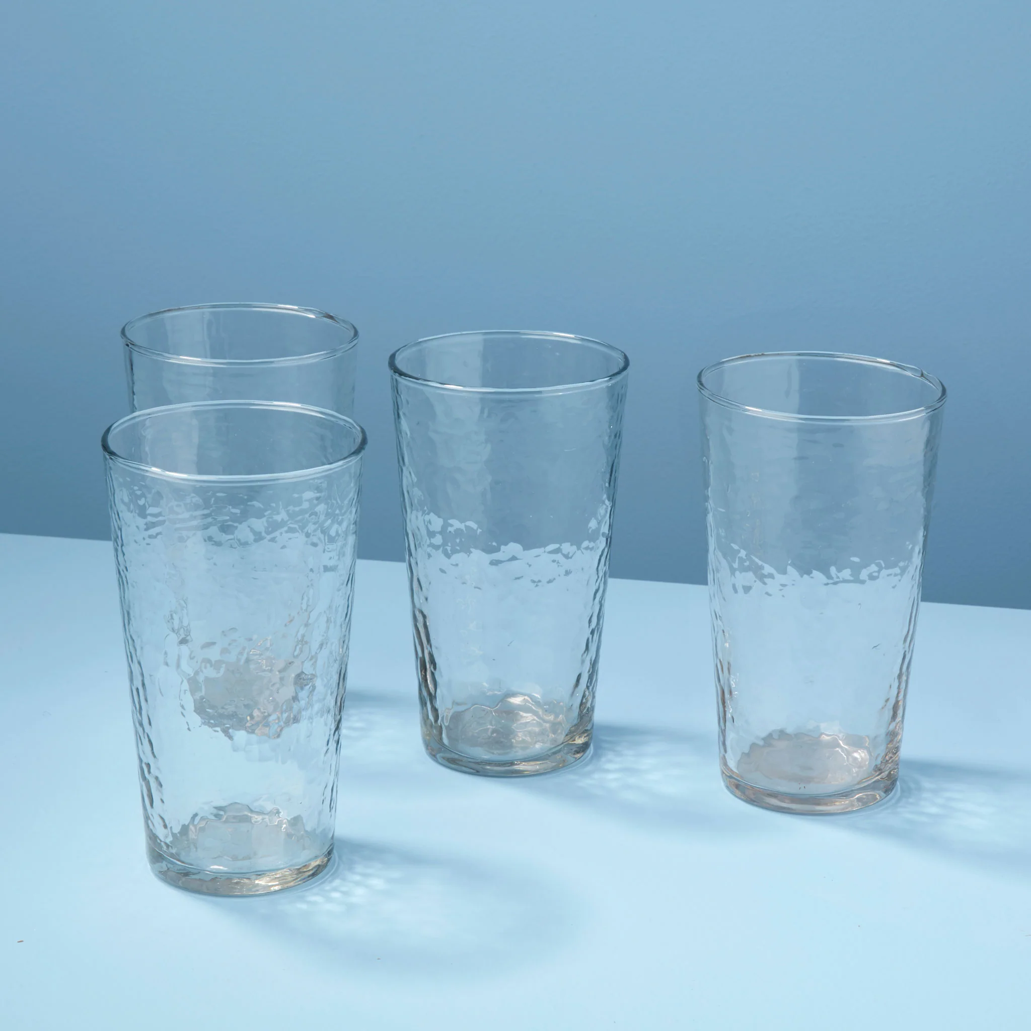 Pebble Glass Tumbler Tall, Set of 4 - Image 4