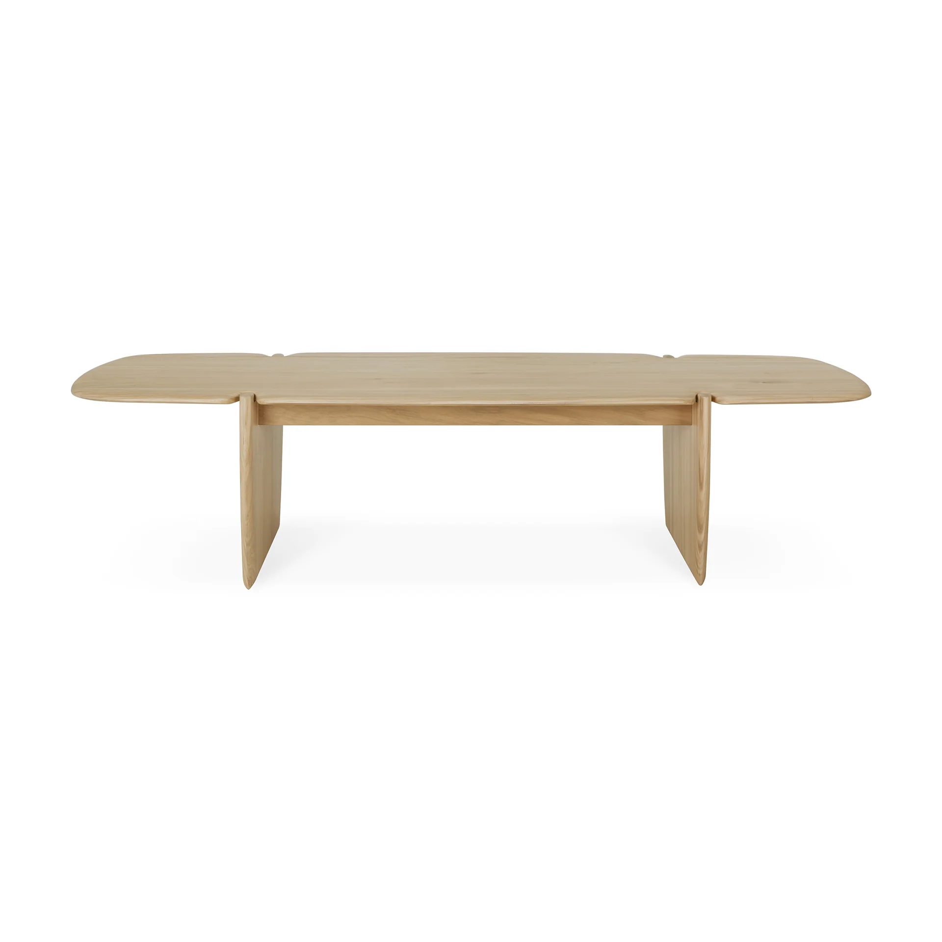 PI coffee table - varnished oak - rectangular - Image 9