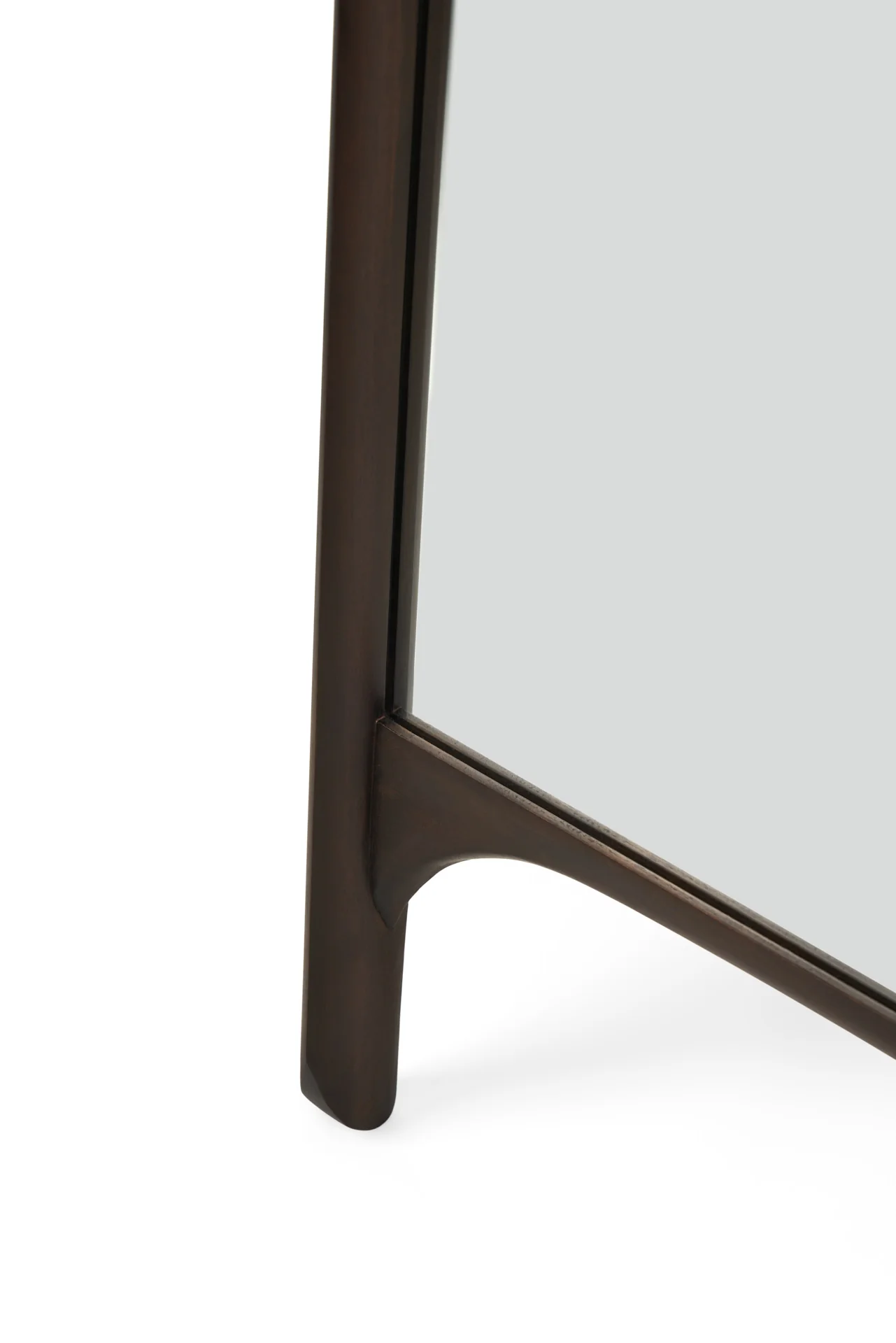 Pi Floor Mirror, Dark Brown - Image 5