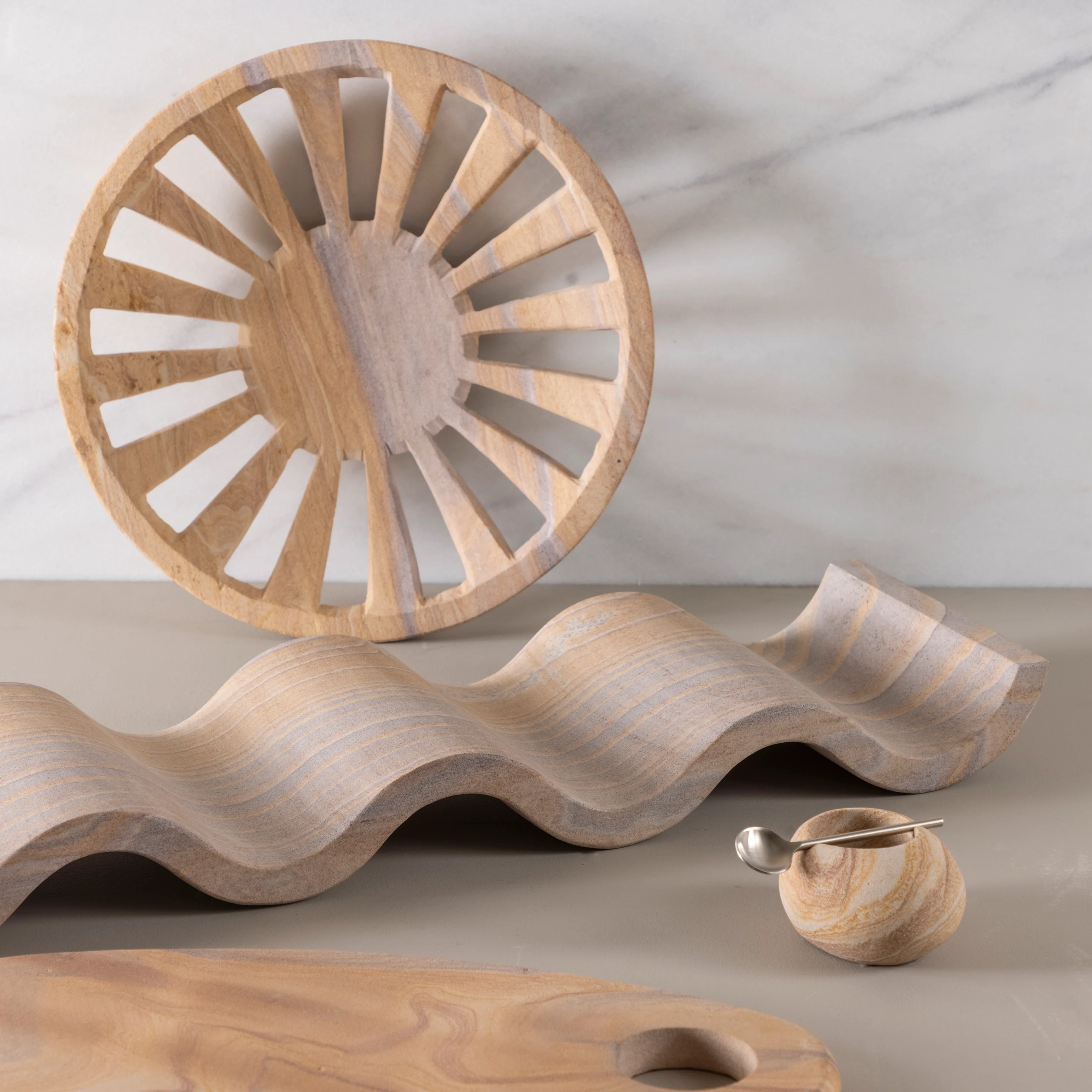 Rainbow Sandstone Bowl - Image 8