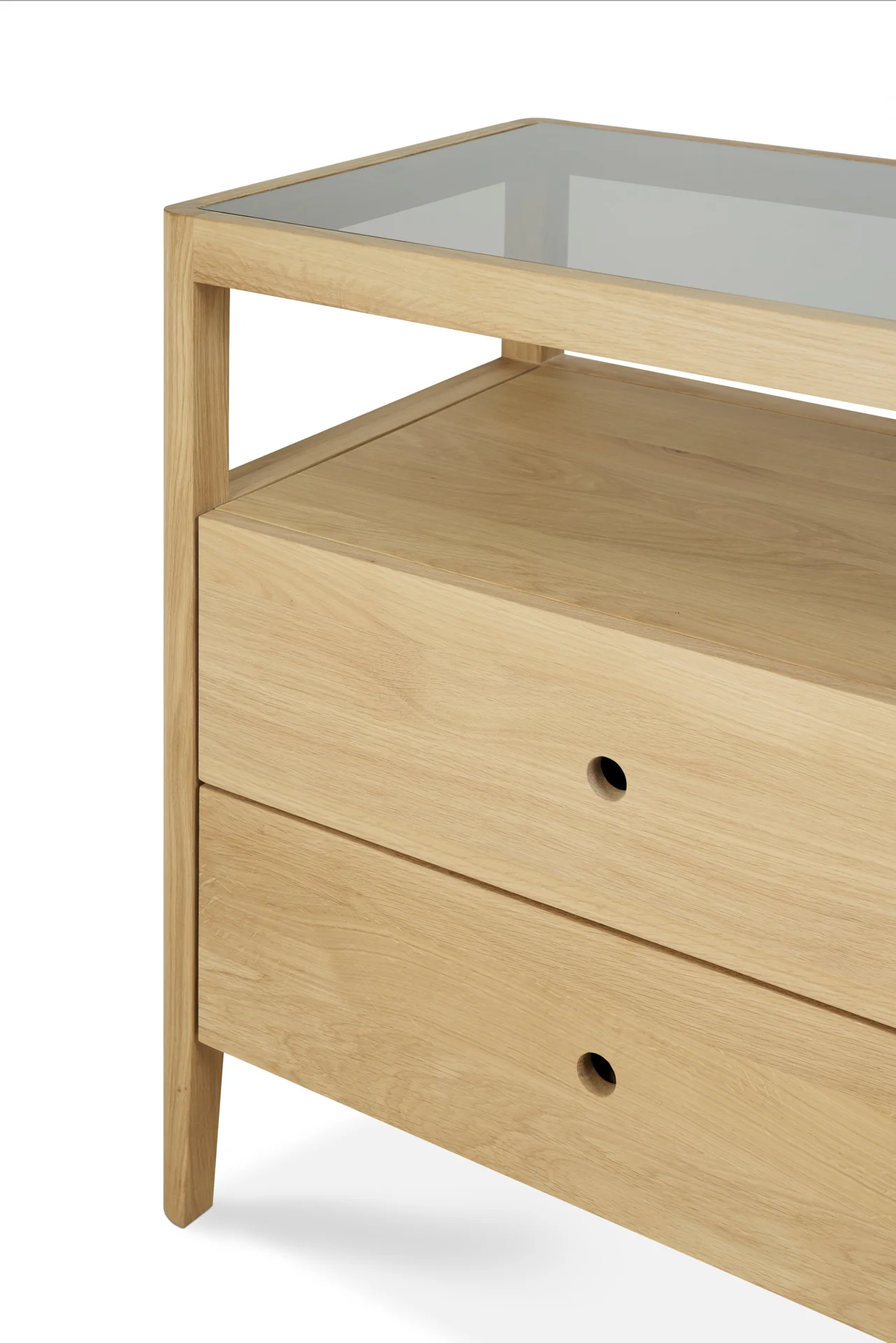 Spindle Solid Oak Dresser - Image 11