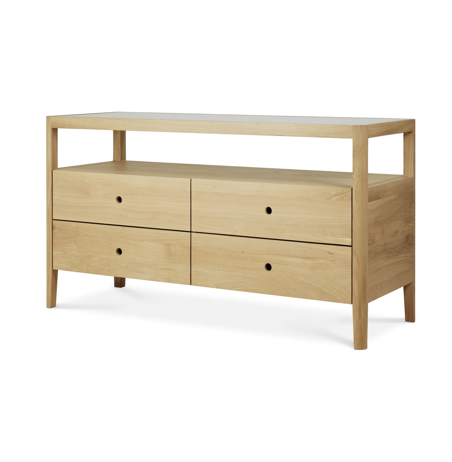 Spindle Solid Oak Dresser - Image 8