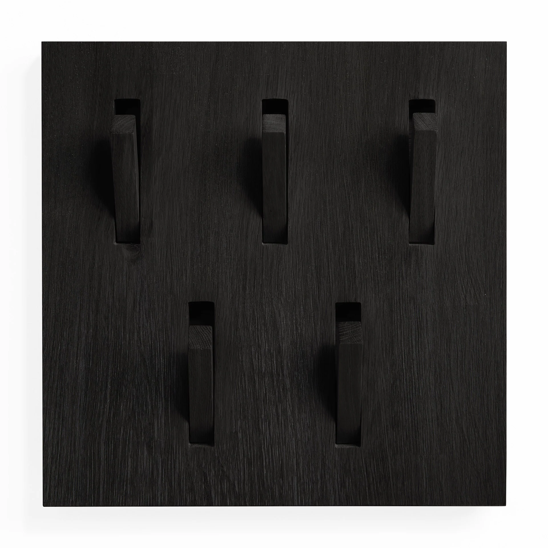 Utilitile Solid Black Oak Wall Hanger - Image 11